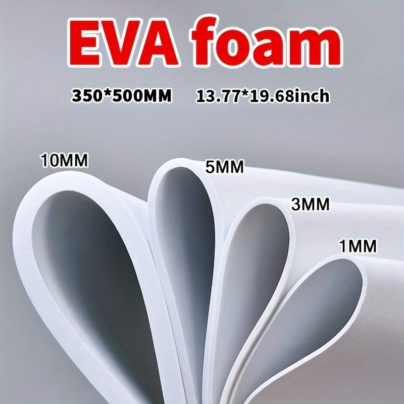 Cosplay Props Eva Foam - Lámina de espuma EVA de 14x19