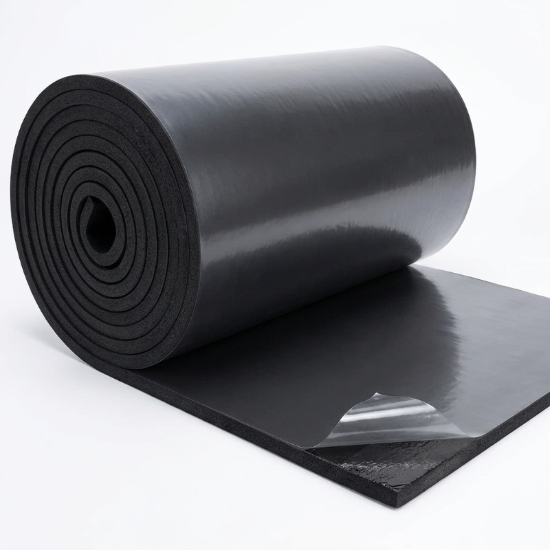 Eva Foam Sheet - Lámina de Espuma Autoadhesiva Negra para