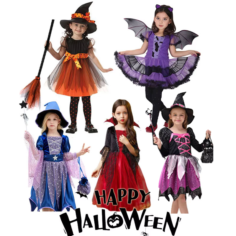 Cosplay Bat Prop - Disfraz de Halloween para niñas, vestido