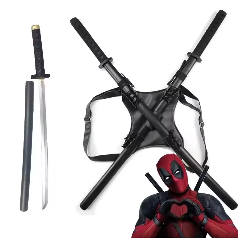 Cosplay Prop Katana - 2025 nuevo 61cm Deadpool Katana PU