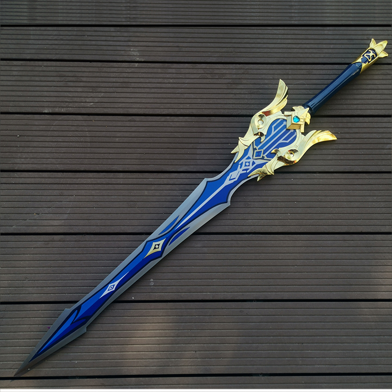 Cosplay Prop Display - Espada Decorativa de Dos Manos Inspirada