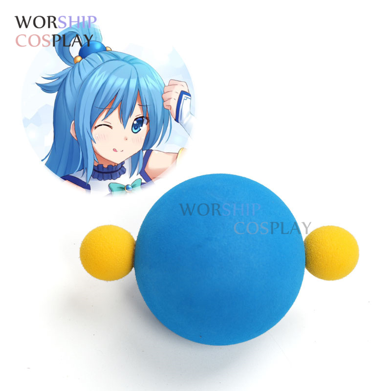 Cosplay Prop Foam - Aqua-Peluca de Cosplay de espuma, horquilla