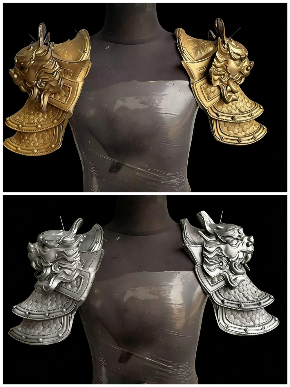 Cosplay Prop Foam - Accesorios de Armadura de Hombro Vintage