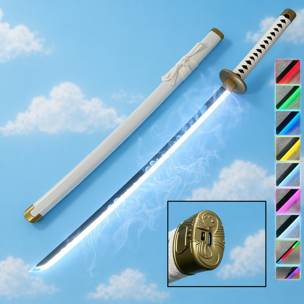 Espada de juguete de plástico  - Cosplay Prop Katana reseña y precio