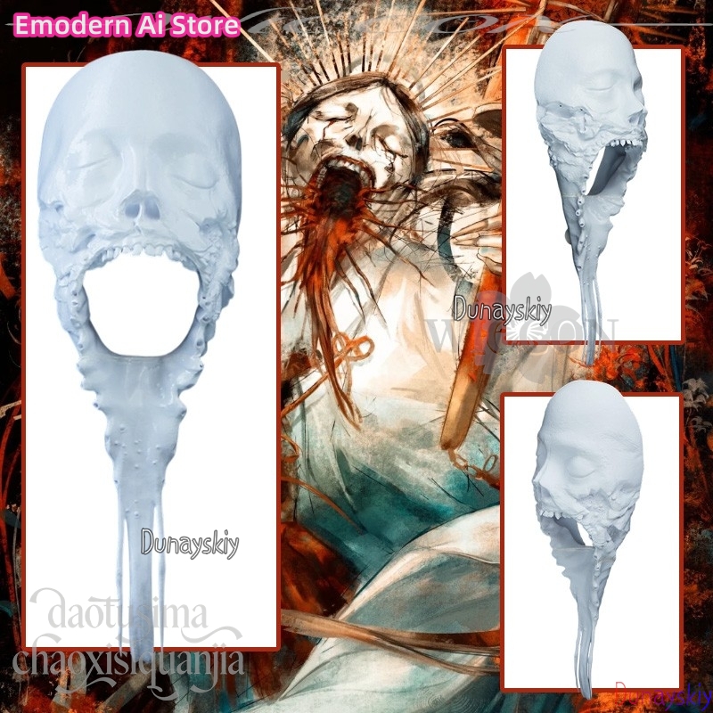 Horror Anime blanco DIY colore - Cosplay Prop Diy reseña y precio