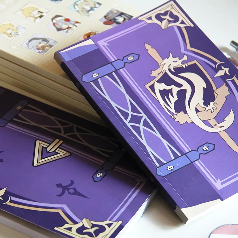 Genshin Impact-cuaderno Mona d - Cosplay Prop Book reseña y precio