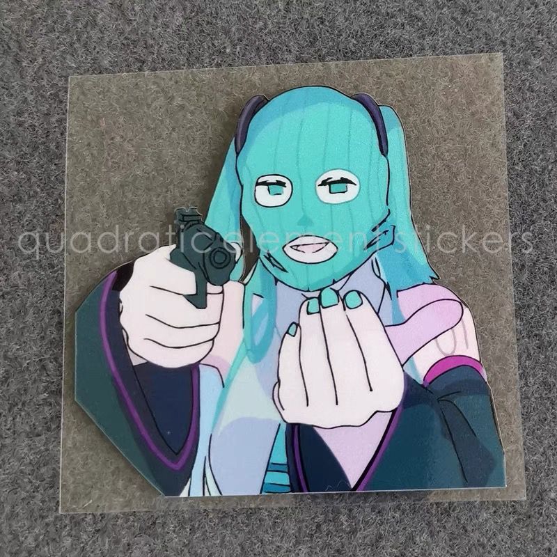 Pegatina para Motocicleta Miku - Cosplay Prop Diy reseña y precio
