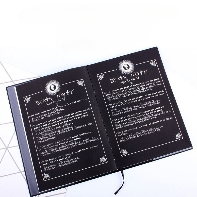 Cuaderno de Anime Death Note,  - Cosplay Prop Book reseña y precio