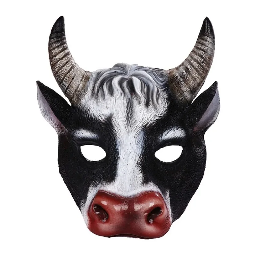 Máscara de cabeza de vaca de A - Cosplay Prop Foam reseña y precio