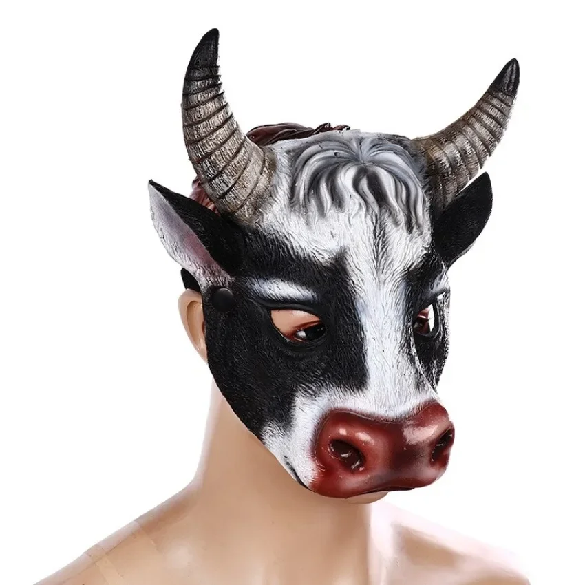 Máscara de cabeza de vaca de A - Cosplay Prop Foam reseña y precio