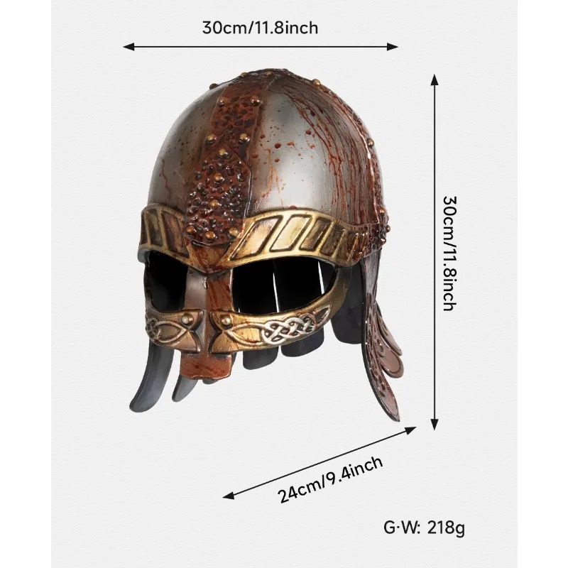 Nuevo Casco Vikingo 2026, Acce - Cosplay Props Eva Foam reseña y precio