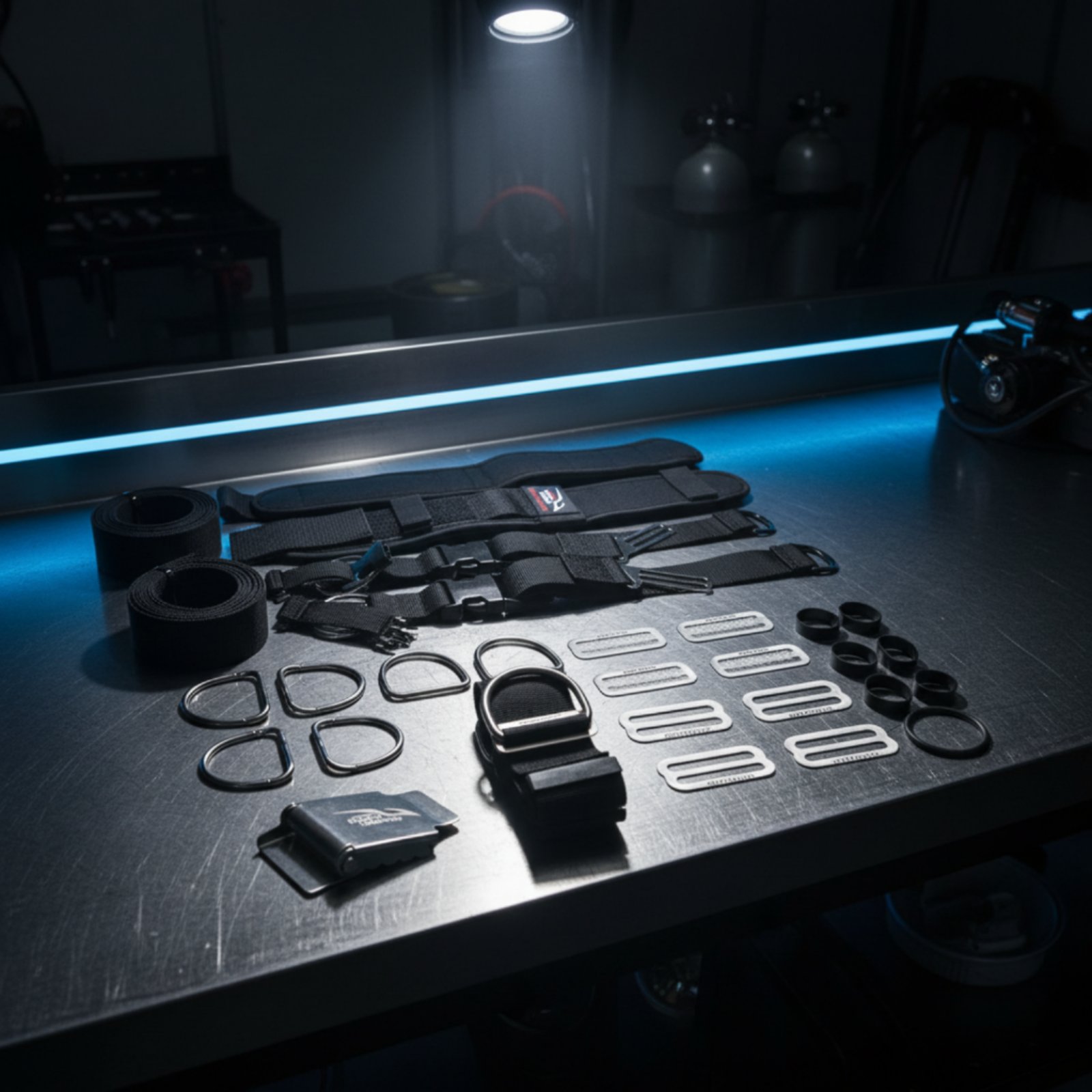 Arnés de Buceo Técnico de Nylo - D Ring Strap reseña y precio