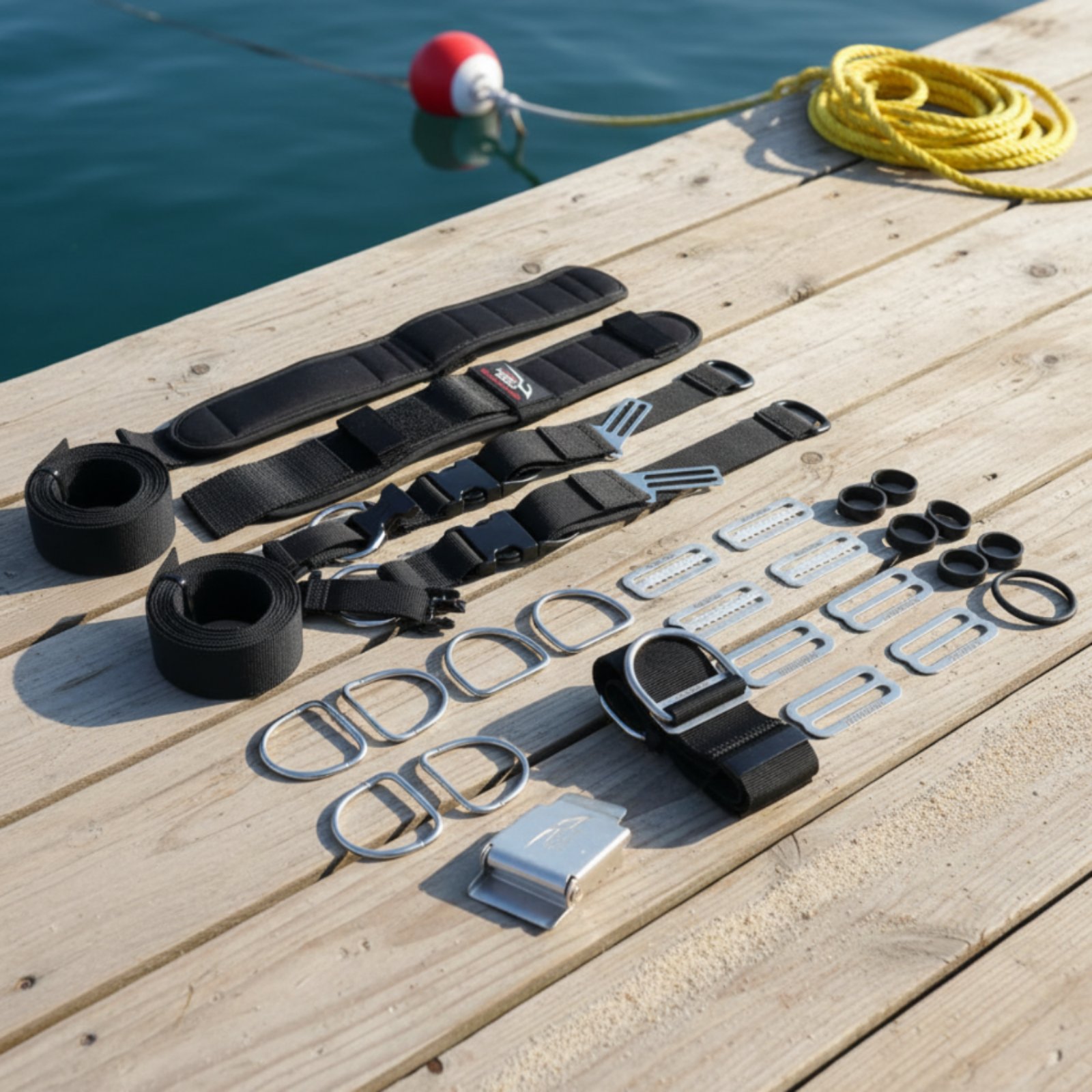Arnés de Buceo Técnico de Nylo - D Ring Strap reseña y precio