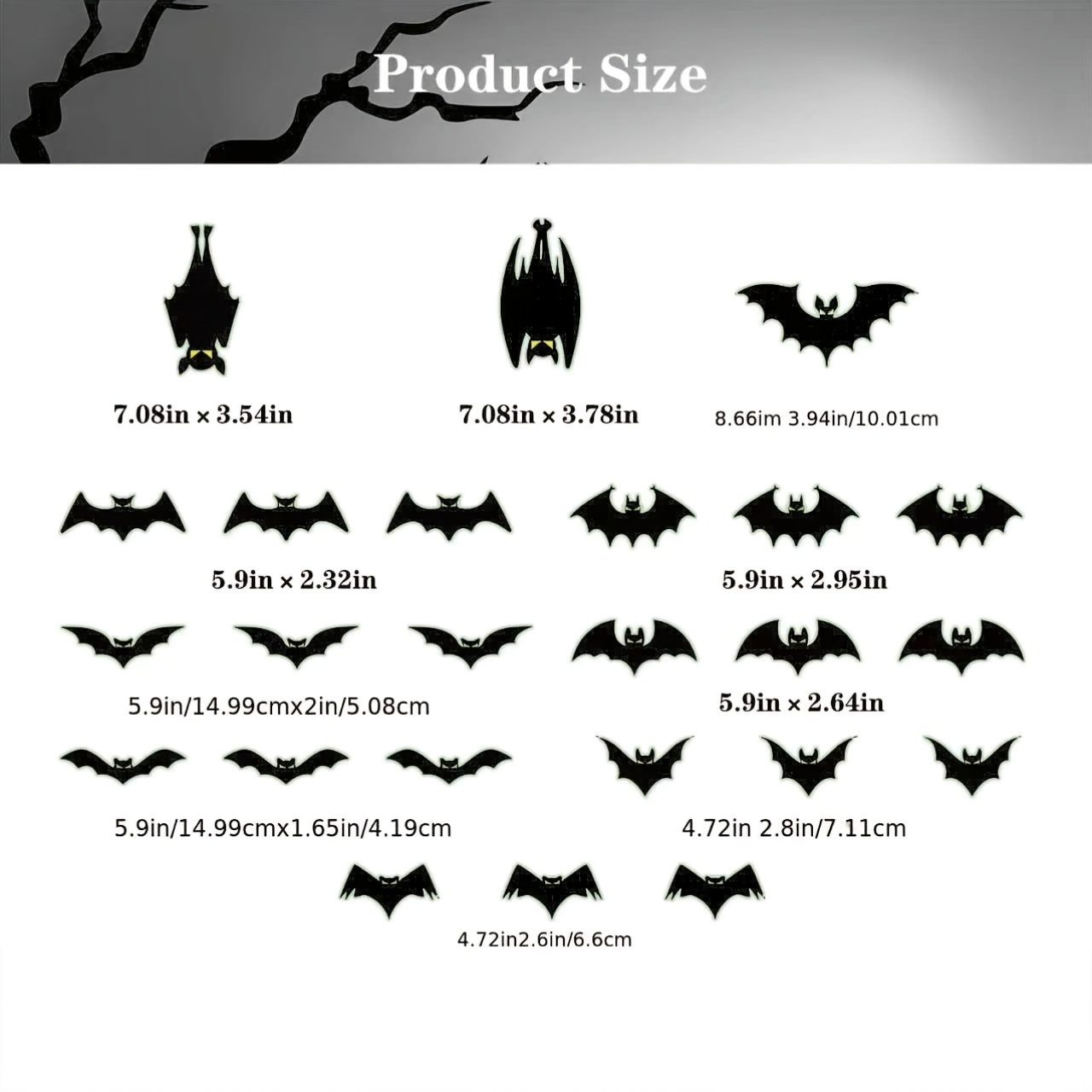 24 Murciélagos Magnéticos de H - Cosplay Bat Prop reseña y precio