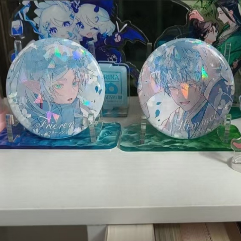 Pin Redondo de Anime Frieren H - Frieren Cosplay Prop reseña y precio