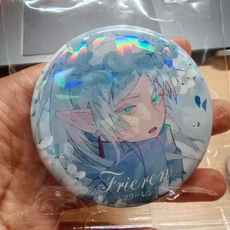 Pin Redondo de Anime Frieren H - Frieren Cosplay Prop reseña y precio