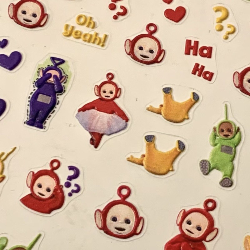 Pegatinas 3D de los Teletubbie - Cosplay Prop Diy reseña y precio